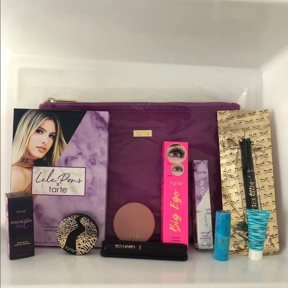 Tarte lele pons palette, gloss and big ego mascara - Picture 1 of 2